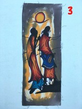 Imported - Authentic Kenyan African Batik Wax Cloth Artwork - 1 of 2 Listings