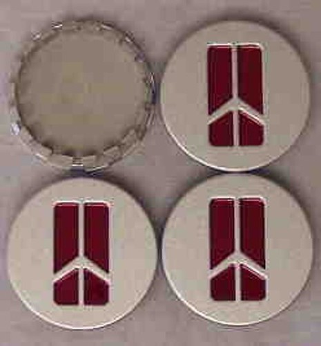 SET OF 4 NEW GM OLDSMOBILE ROCKET 16" WHEEL CENTER CAP 1992-1995 88 98 - Picture 2 of 2