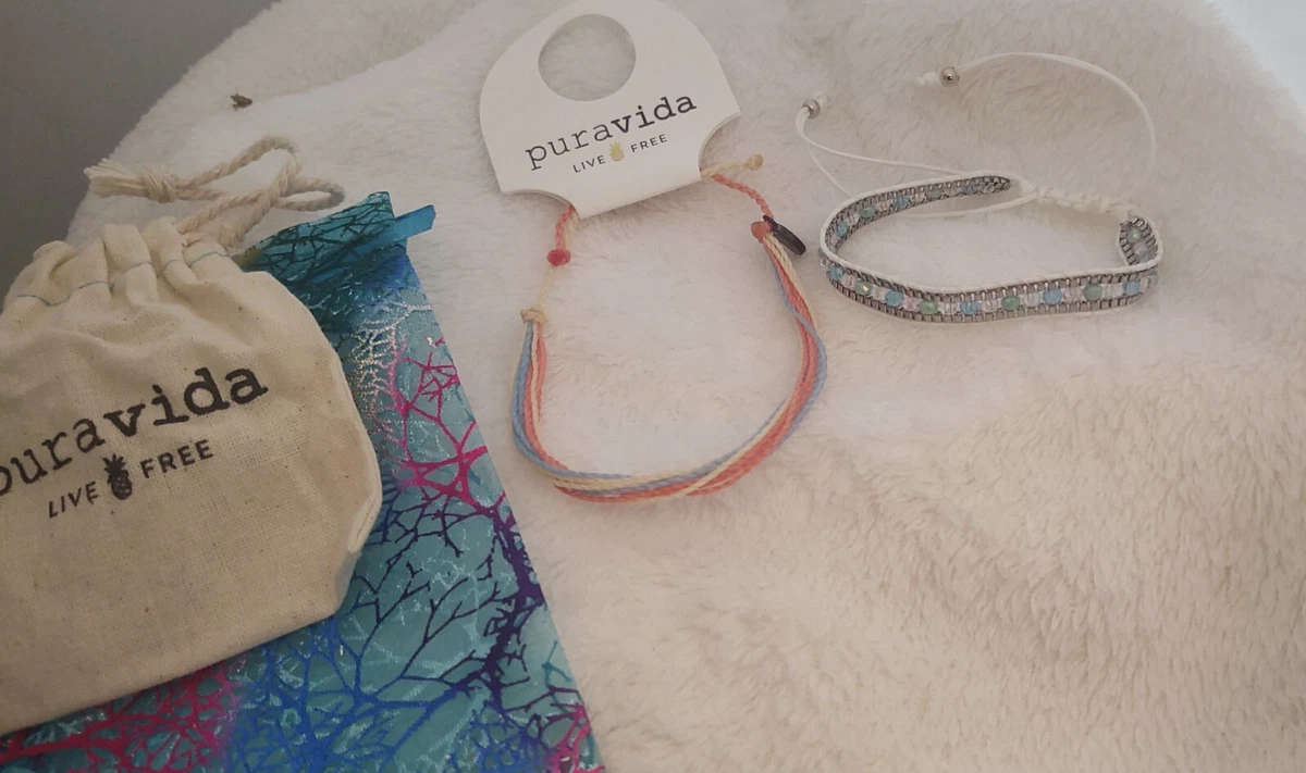 Pura vida sale beach life bracelet