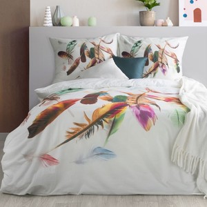 Bettwasche Weiss Grau 155x200 200x220 Mandala Traumfanger Dschungel Motiv Ebay