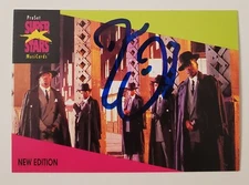 Ronnie DeVoe of New Edition Signed Super Stars MusiCards Card #85 R&B Singer RAD