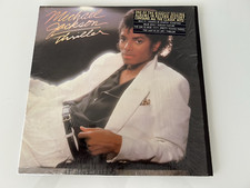 Michael Jackson Thriller LP Epic Records QE 38112 SHRINK w/HYPE Label READ 