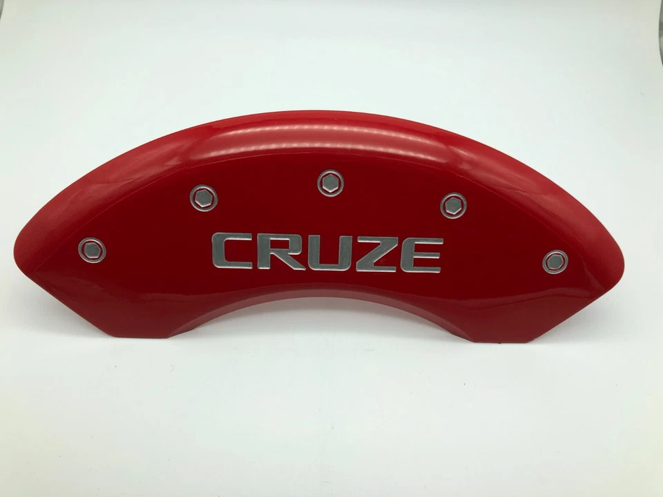 CUBIERTAS DE PINZA MGP CHEVROLET CRUZE 2011-2013 ROJO NUEVO EXCESO DE EXISTENCIAS Foto 4 de 4