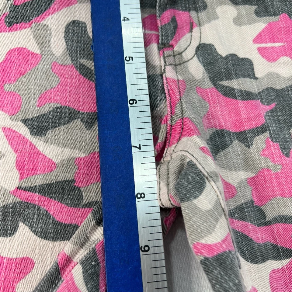 Pantalones Cortos So Bermudas Niñas Talla 10 Rosa Gris Commuflaje Bolsillos Elastizados Nuevos Foto 4 de 4