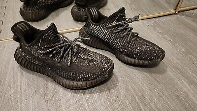 Adidas Yeezy Boost 350 V2 Black Reflective mens 8.5 779001 Adidas Yeezy Boost 350 V2 Black Reflective mens 8.5 779001