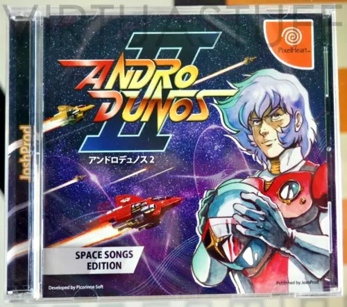 ANDRO DUNOS II, 2, SPACE SONGS EDITION, DREAMCAST, USA/JAPAN MARKET, REGION FREE