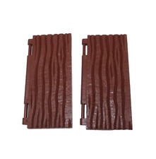 Aurora Attack On Fort Geronimo Playset Doors Set of 2 Vintage 1977