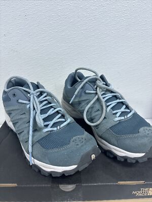 The North Face Truckee Lace Up Hiking Shoes Blue Women's Size 8 #W2