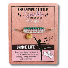 Gift for Dancer - Dance Team Bracelet - Dance Recital Banquet Gifts