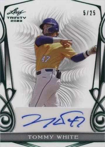 2023 Leaf Trinity - Tommy White #BA-TW2