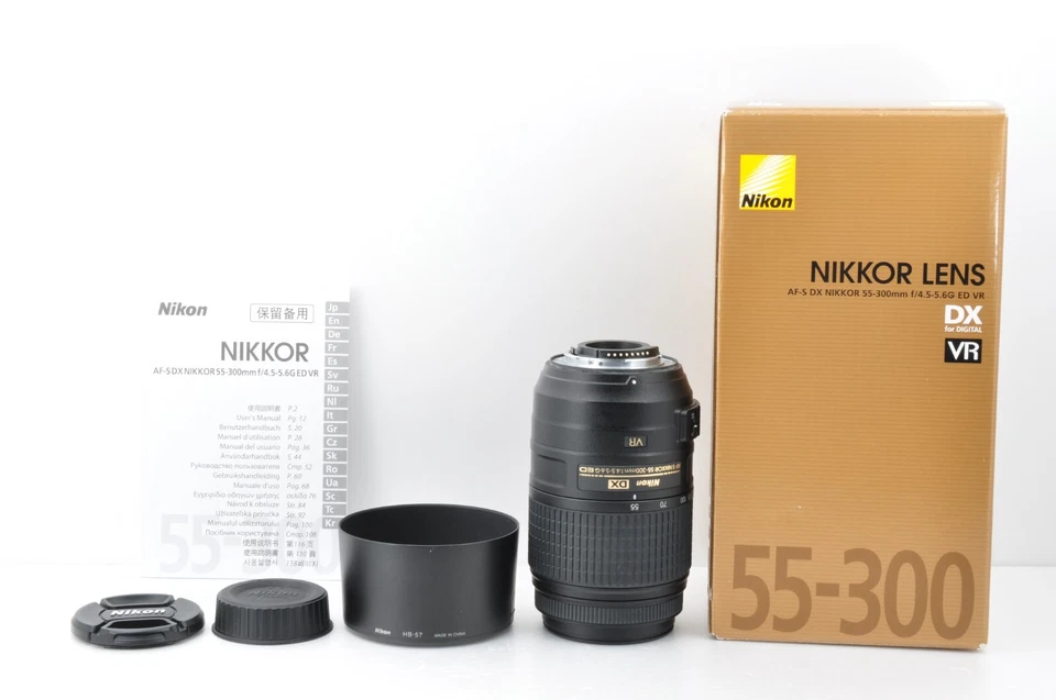 [Near Mint in Box] Nikon AF-S NIKKOR DX 55-300mm f/4.5-5.6G ED from Japan #2317 - Image 3 of 4