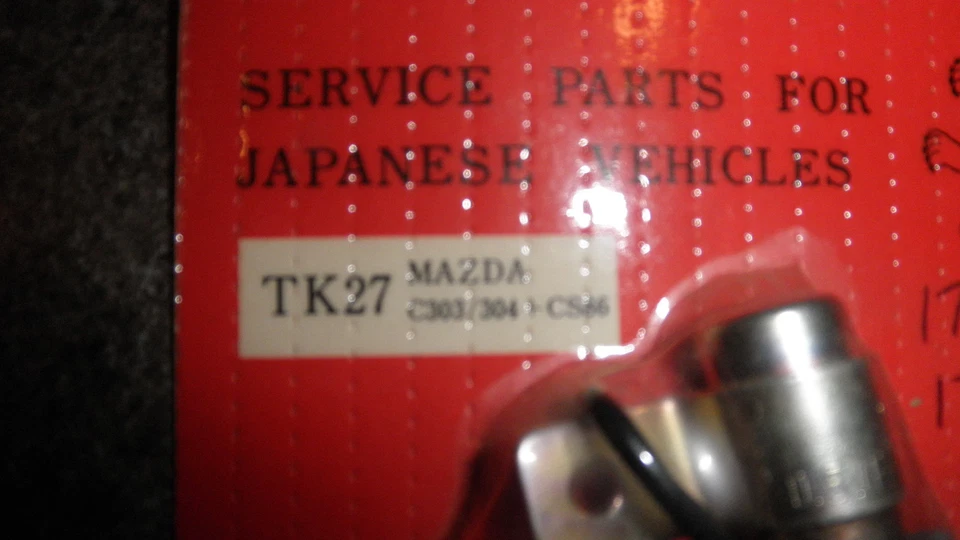 De colección NOS Lucas#TK27 Mazda Cosmo, RotaryP/U, RX2, RX3, RX4, RX7 Point, Kit de condensador Foto 2 de 4