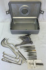 48 Piece Jarit Symmetry Konig Breast Instruments Tray w/ Sterilization Case
