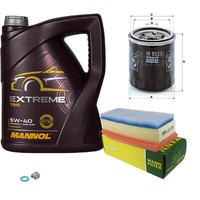 Mann Inspektionspaket 5 L Mannol Extreme 5W-40 FüR Renault Clio IV 1.6 RS