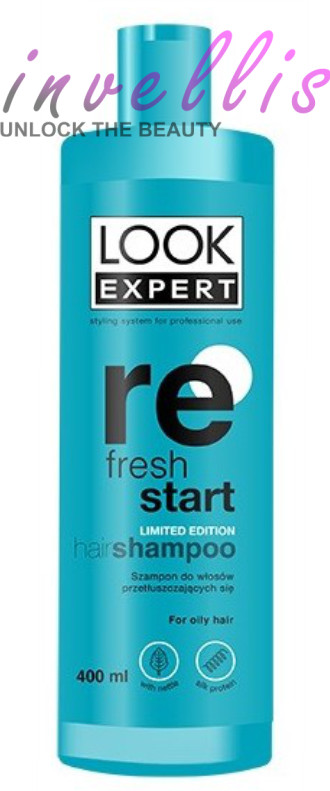 LOOK EXPERT REFRESH START SZAMPON DO WLOSOW PRZETLUSZCZAJACYCH SIE 400ML