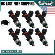 6PCS Fuel Injectors 0280158028 For 04-11 Dodge Charger Chrysler 300 2.7L 3.5L V6