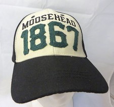 Moosehead baseball cap hat beer brewery 1867 adjustable snapback 