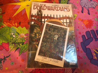 Dan Abnett   Culbard   The new Deadwardians   Limited Edition   Autogramm