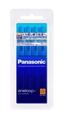 Panasonic eneloop AAA 8 Stück Standardmodell BK-4MCC / 8 2100 mal wiederaufla... - Bild 1 von 2