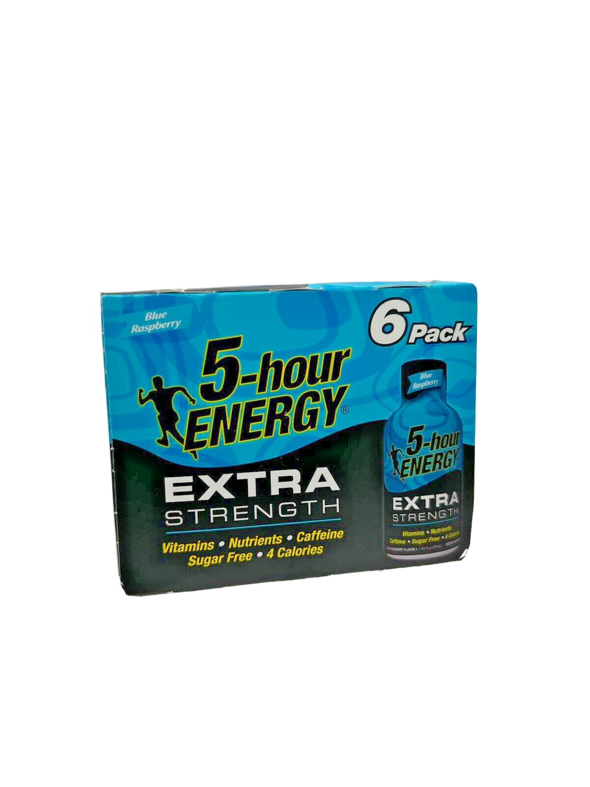 5 Hour Energy Extra Strength Blue Raspberry Pack of 6 FREE SHIPPING ...