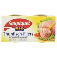 Saupiquet Thunfisch Filets In Sonnenblumenoel Dose 80G 2Er Pack