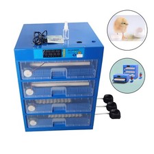 110V 256 Egg Auto Incubator for Chicken Duck, Temperature/Humidity Control
