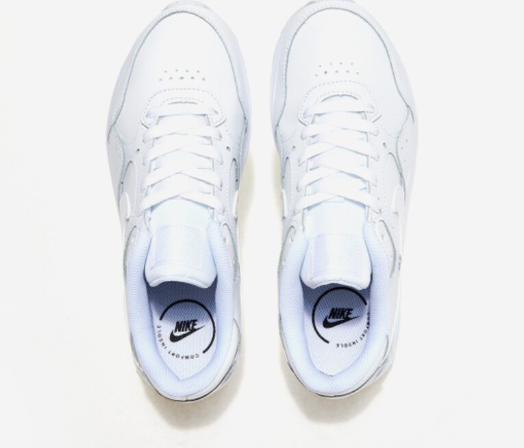 Men’s Nike Air Max SC Leather Triple White Shoes Men’s Size‎ 8 Nike Air Max SC Leather Triple White W for sale | eBay main image 4