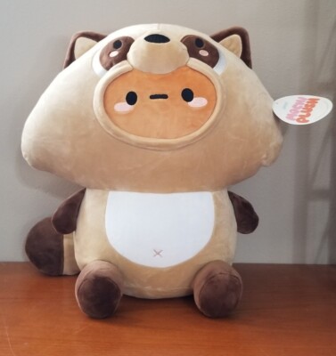 Mochi Tanooki Plush Smoko Racoon Tayto 15 Inch Mochi Plush