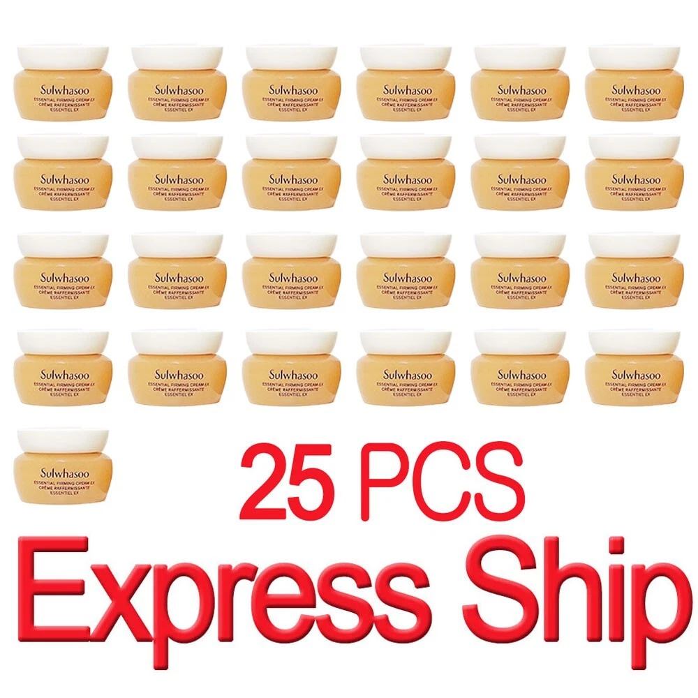 [Express Ship] Sulwhasoo Essential Firming Cream EX 5ml x 25 pcs (125ml)
Opens in a new window or ta