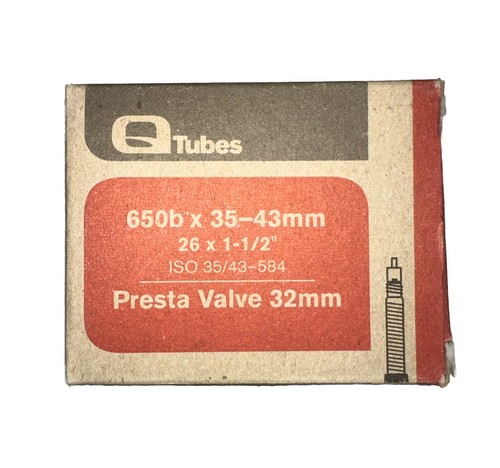 QTubes TU6870 650B (27.5) x 35-43mm ISO 35/43 - 584 Presta Valve 32mm Bike Tube