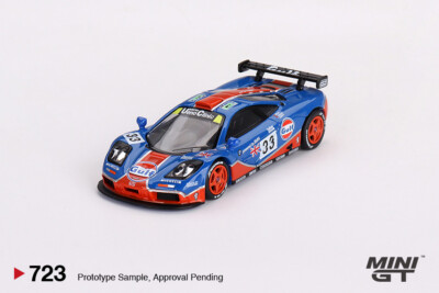 MINI GT McLaren F1 GTR #33 1996 Le Mans 24 Hr Gulf ~ 1/64 | eBay