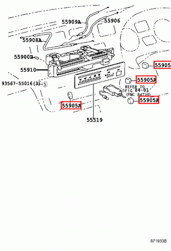 Genuine Hilux LN109 LN108 LN107 LN106 Dash Heater Fan Control Switch Knob x2 - Picture 10 of 20