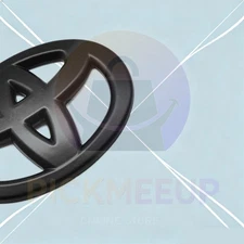 For 2000-2021 4Runner Camry Tundra Steering Wheel Emblem Overlay Kit Matte Black