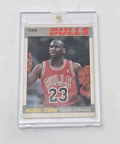 1987 Fleer MICHAEL JORDAN #59 - Basketball Chicago Bulls NBA