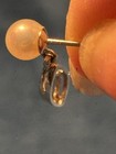 14k White Gold Diamond Dangle Earrings — photo 6
