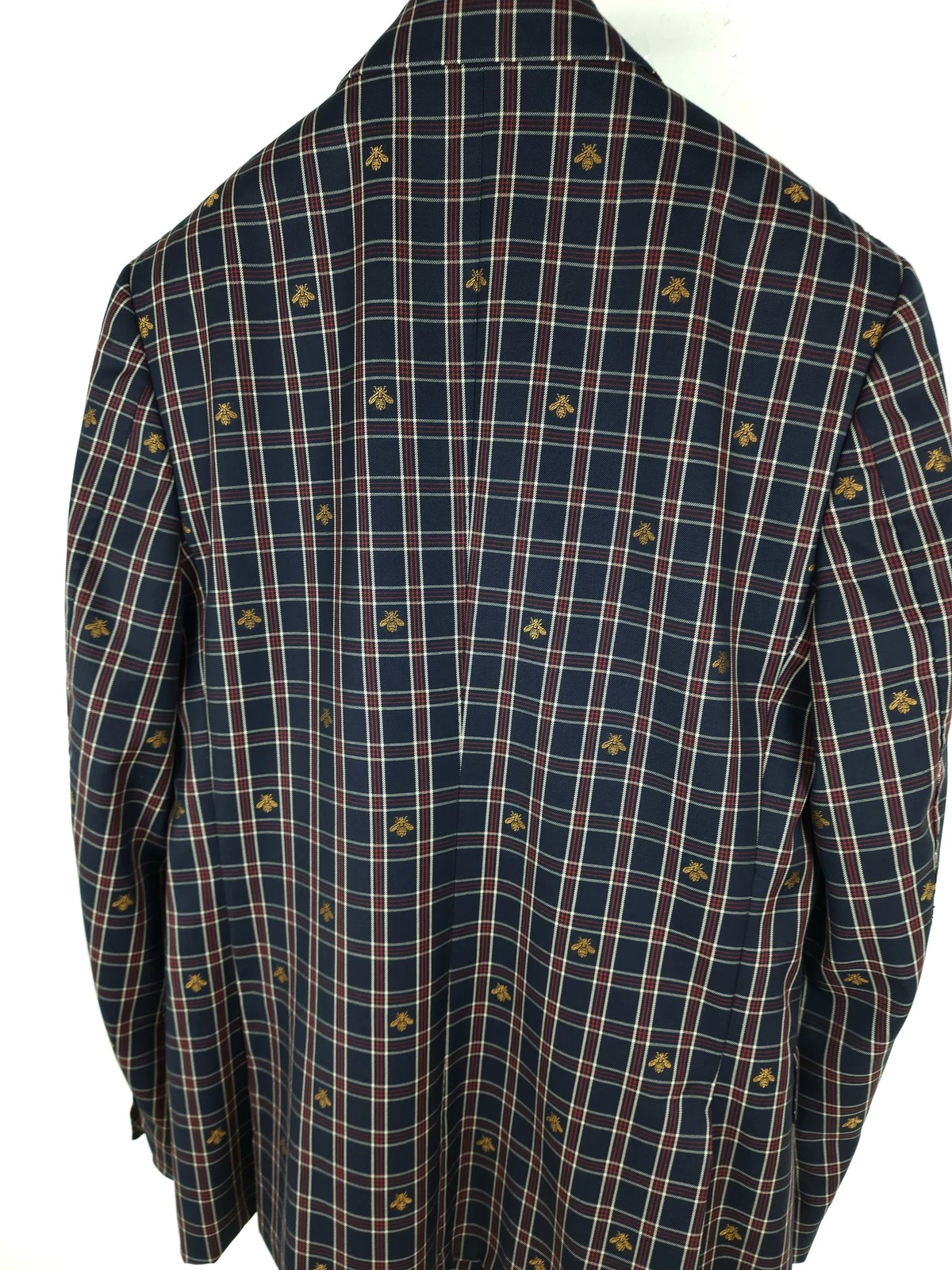 Giacca blazer doppio quadri ape Gucci 443884 6068 78840564