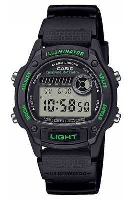 CASIO Quarzuhr Alarm-Chrono für Damen und Jugendliche W-220H-1A3VEF
