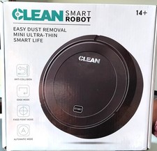 ($45 or BEST OFFER!) Clean Smart Robot Easy Dust Removal Vacuum Ultra Thin Black