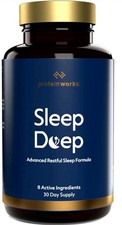 Sleep Deep Improve Sleep Quality 8 Science-Backed Active Ingredients 60 Capsules