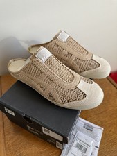 Image of Onitsuka Tiger Mexico 66 Sabot Beige Natural Raffia UK 8 EU 42.5 Brand New