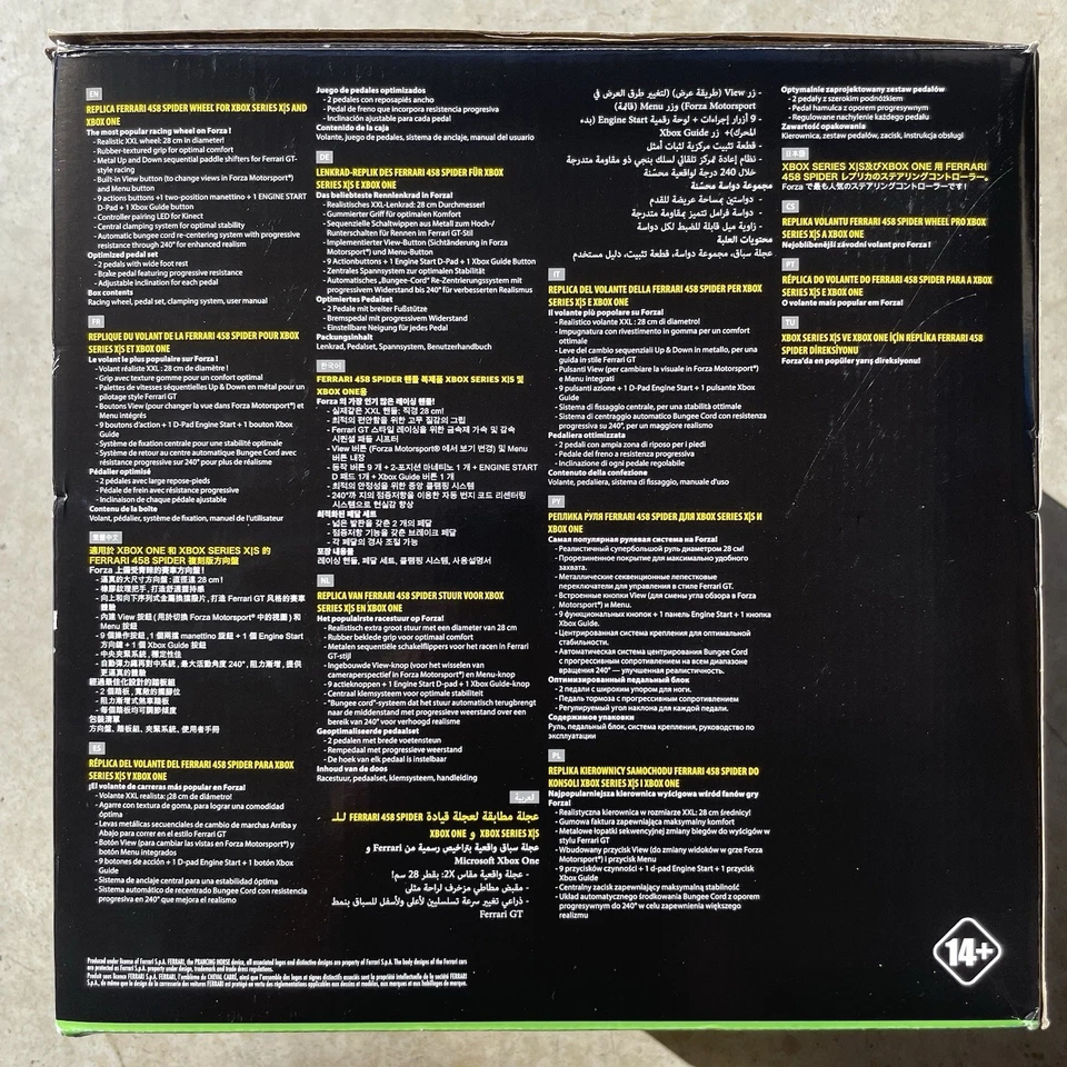 Thrustmaster Ferrari 458 Racing Wheel Mounted On WheelMaster Pro Stand Xbox One - Image 4 of 4