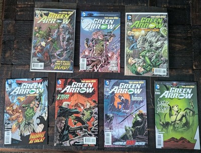 GREEN ARROW THE NEW 52, DC COMICS, LOT OF 7