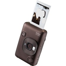 FUJIFILM instax mini LiPlay Hybrid Instant Camera Deep Bronze 