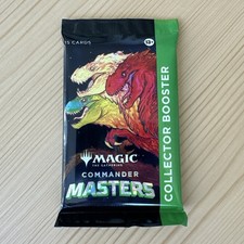 MTG Booster Pack Commander Masters - Booster Pack da collezione nuovo