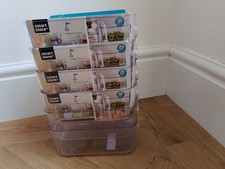 Image of Brand New Clear SmartStore Compact Pantry Household Storage Container S Box