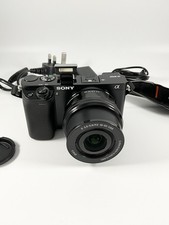 Sony Alpha A6000 24.3MP Digital Camera - Black - 925 Shots! - Lens Included