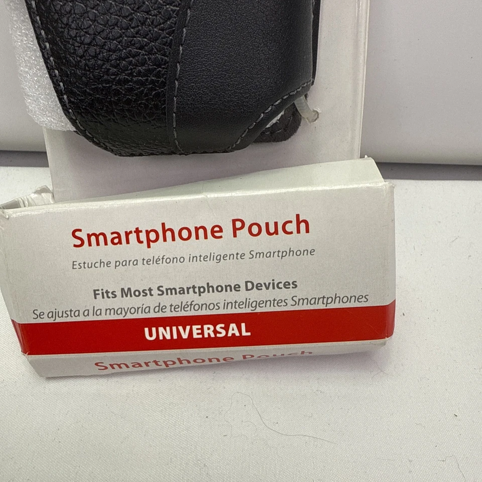 Verizon Universal Leather Pouch with Rotating Clip for Convoy 4 and etc - Black - Image 3 of 4