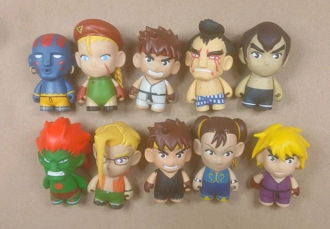 Kidrobot Street Fighter Vinyl Action Figures for sale - eBay