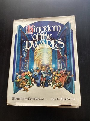 Walsh, Robb & David Wenzel. Kingdom of the Dwarfs.  1980. Illustrated in black,