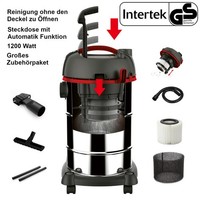 Mauk Staubsauger Industriesauger 30L 1200W Nass & Trockensauger Beutellos